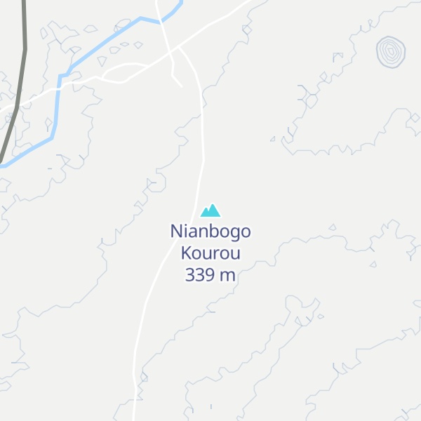 Map of Nianbogo Kourou