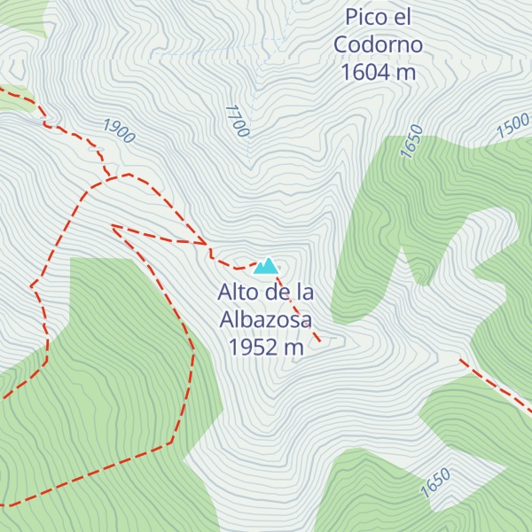 Map of Alto de la Albazosa
