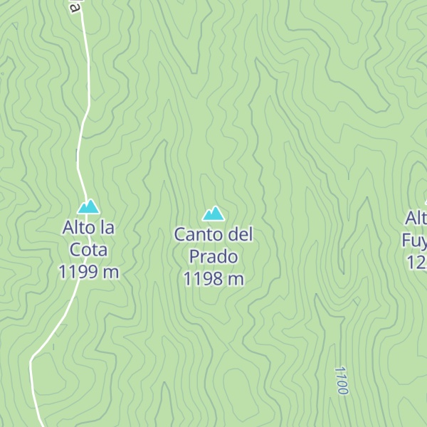 Map of Canto del Prado