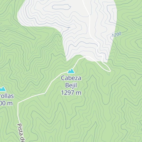 Map of Cabeza Bejil