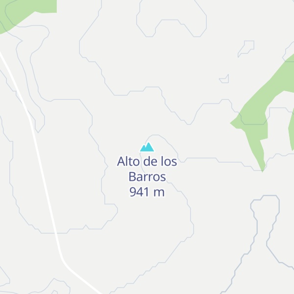 Map of Alto de los Barros