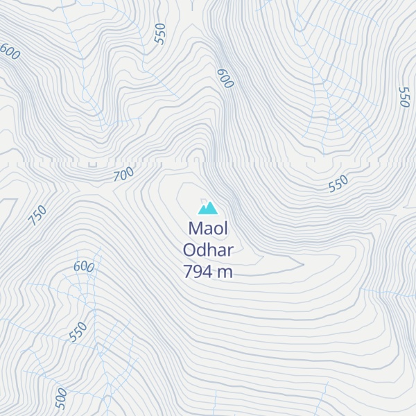Map of Maol Odhar