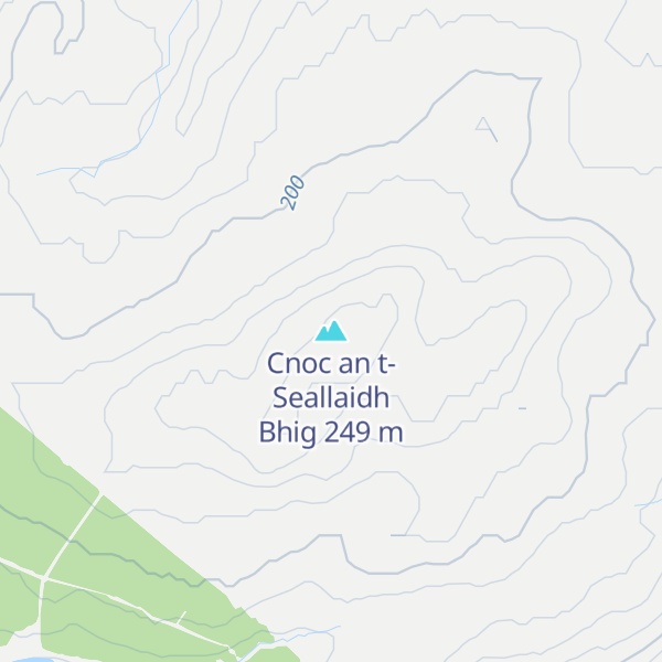 Map of Cnoc an t-Seallaidh Bhig