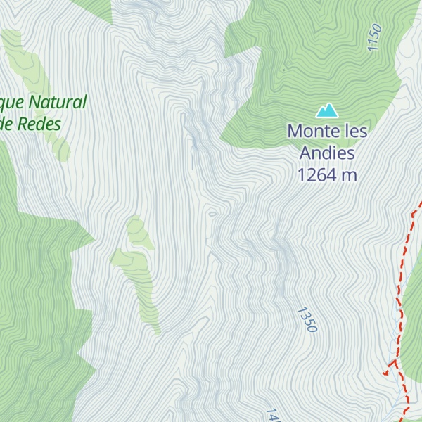 Map of Pico Moroma