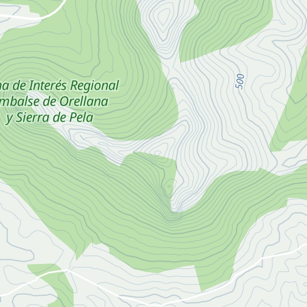 Map of Cerro de Repica