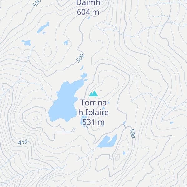 Map of Torr na h-Iolaire