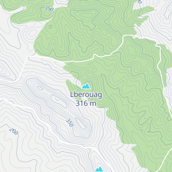 Map of Lberouag