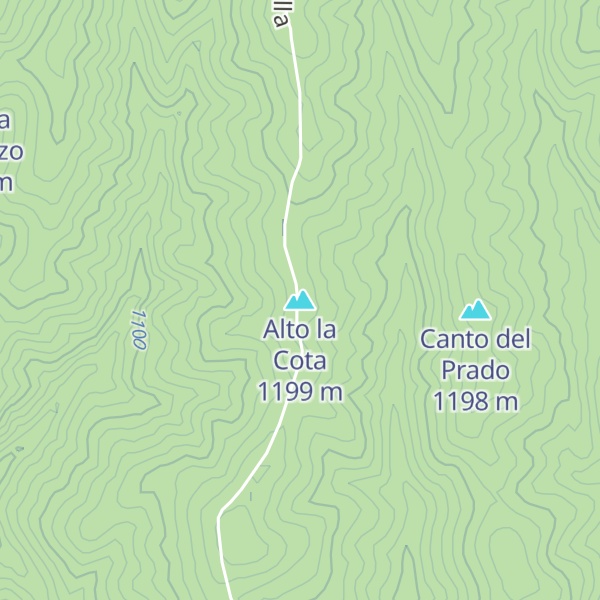 Map of Alto la Cota