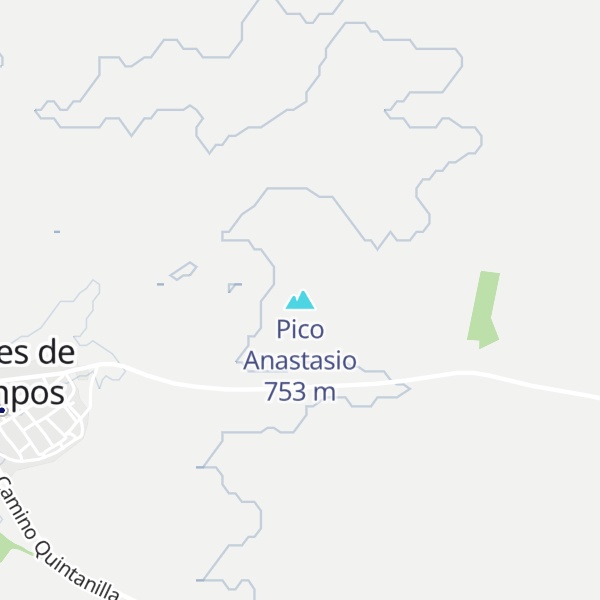Map of Pico Anastasio