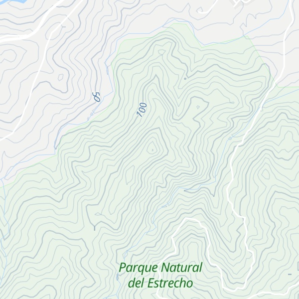 Map of Cerro del Campanario