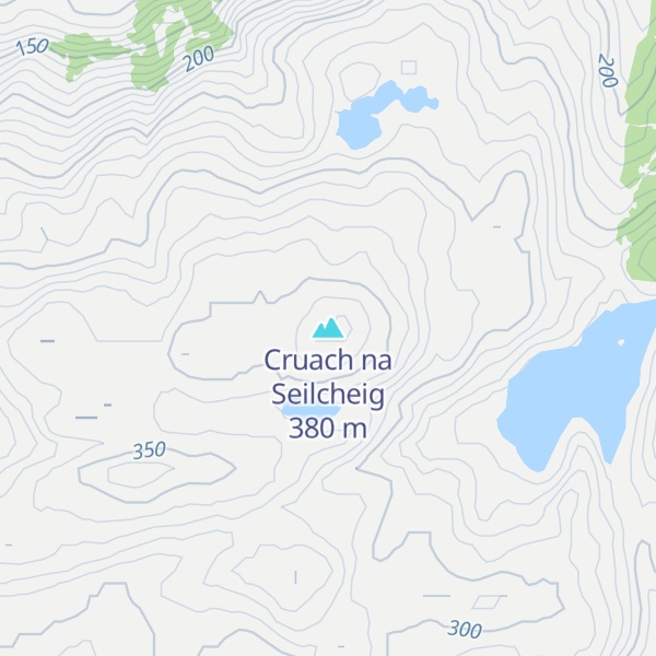 Map of Cruach na Seilcheig