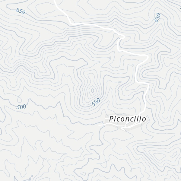 Map of Cerro del Castillo