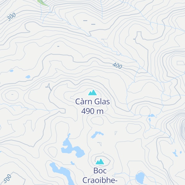 Map of Càrn Glas