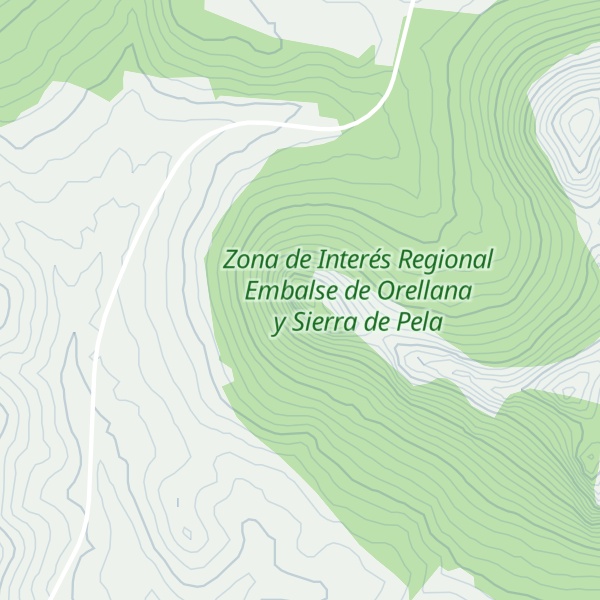 Map of Sierra de Maribáñez