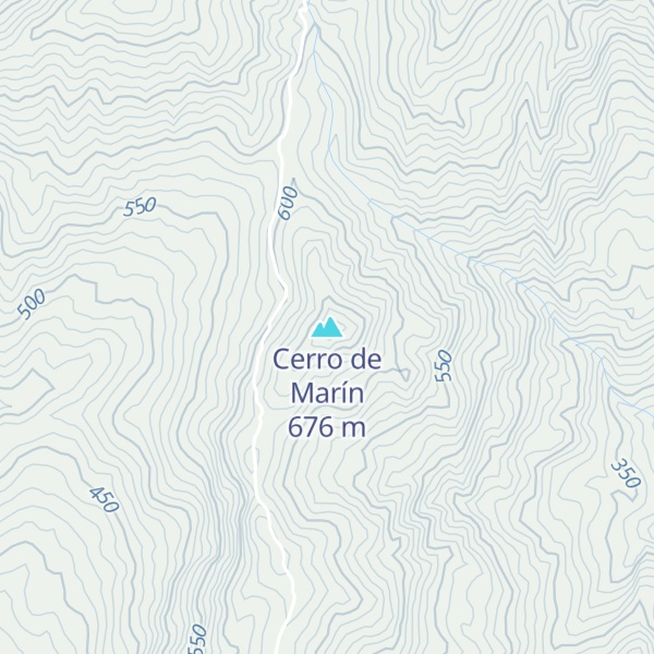 Map of Cerro de Marín