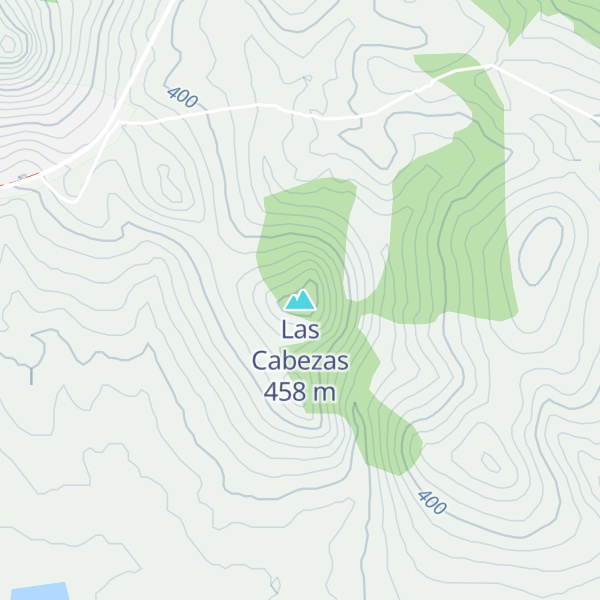 Map of Las Cabezas