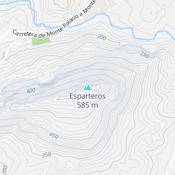 Map of Esparteros