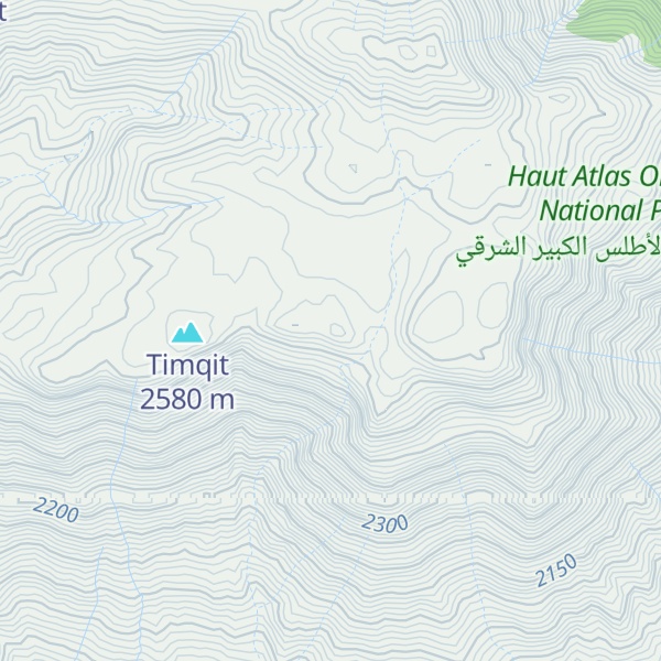 Map of Tamdarkane
