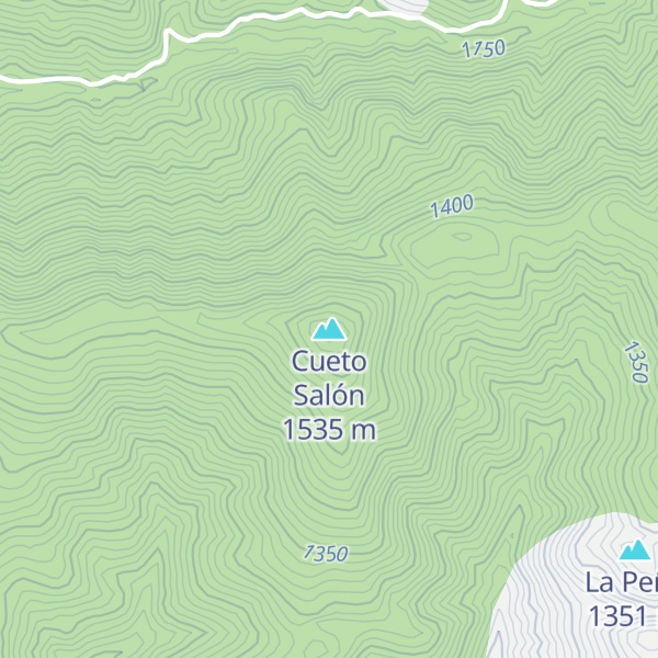 Map of Cueto Salón