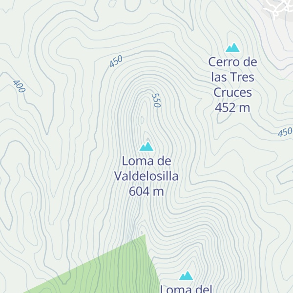 Map of Loma de Valdelosilla