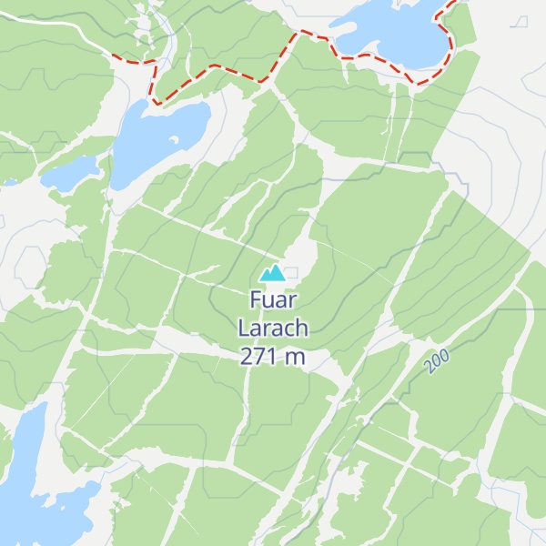 Map of Fuar Larach