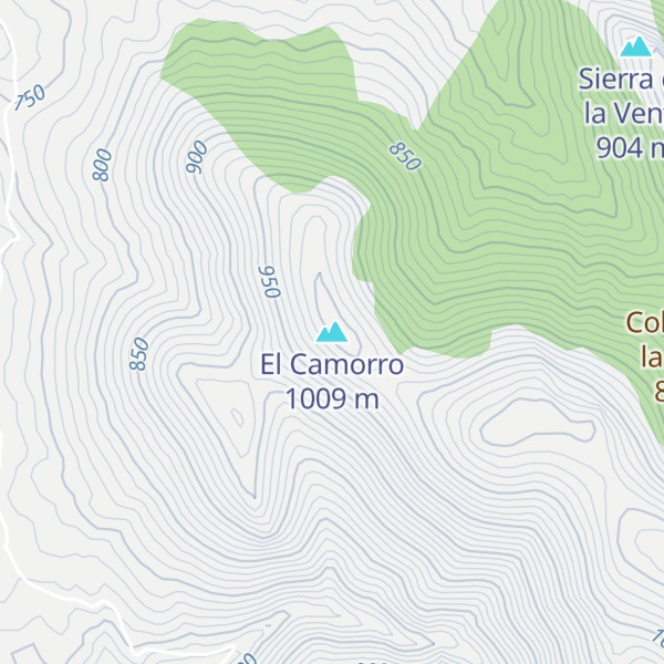 Map of El Camorro
