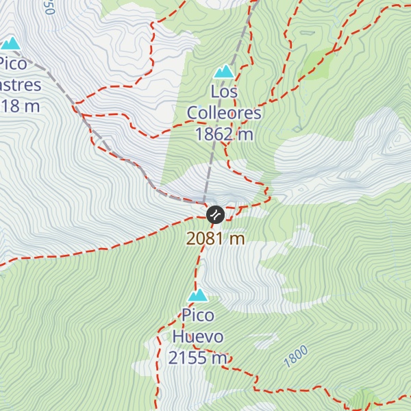Map of Pico Peñas del Faro