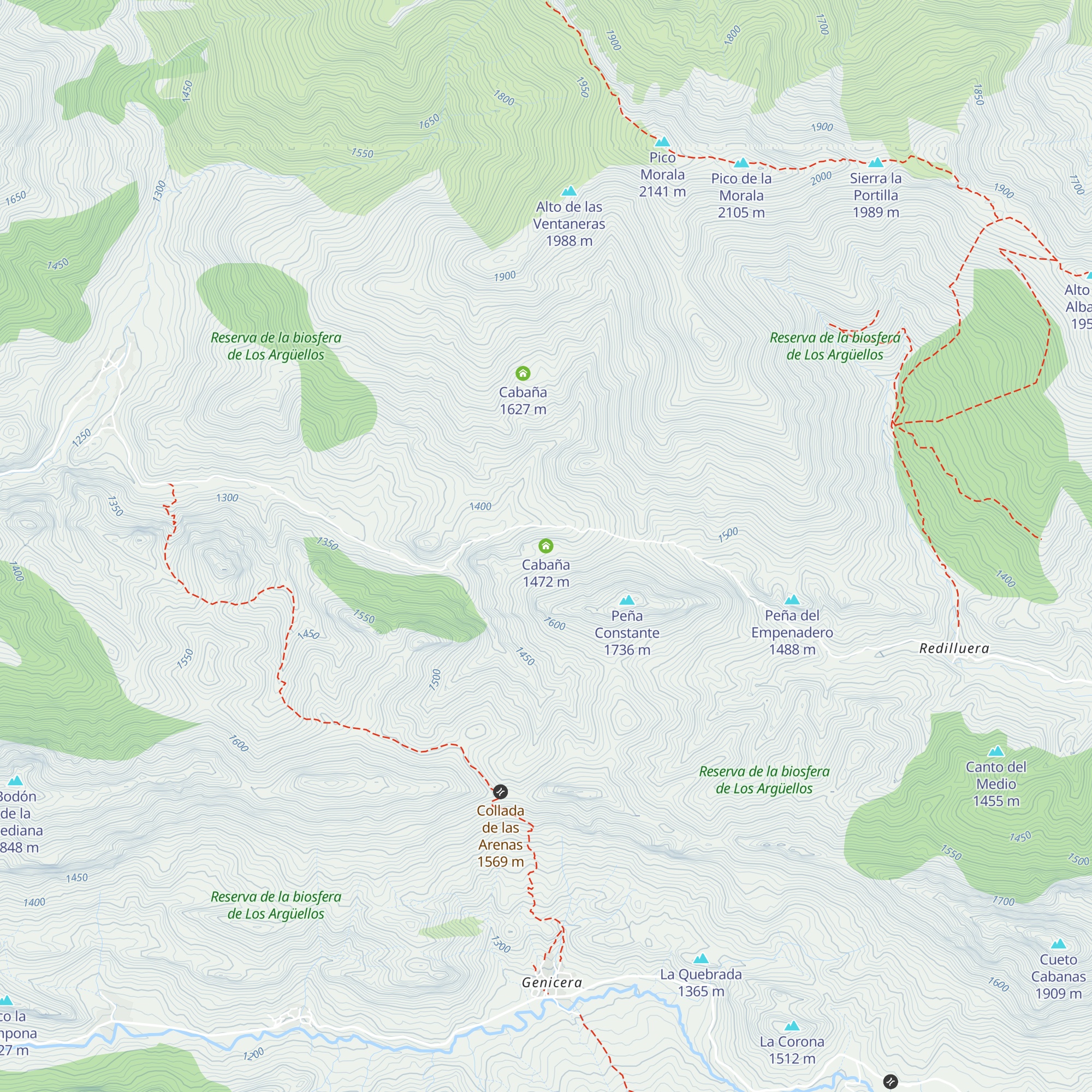 Cabaña map