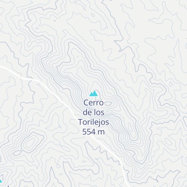 Map of Cerro de los Torilejos