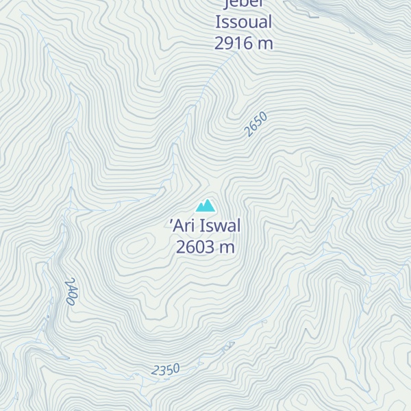 Map of ’Ari Iswal