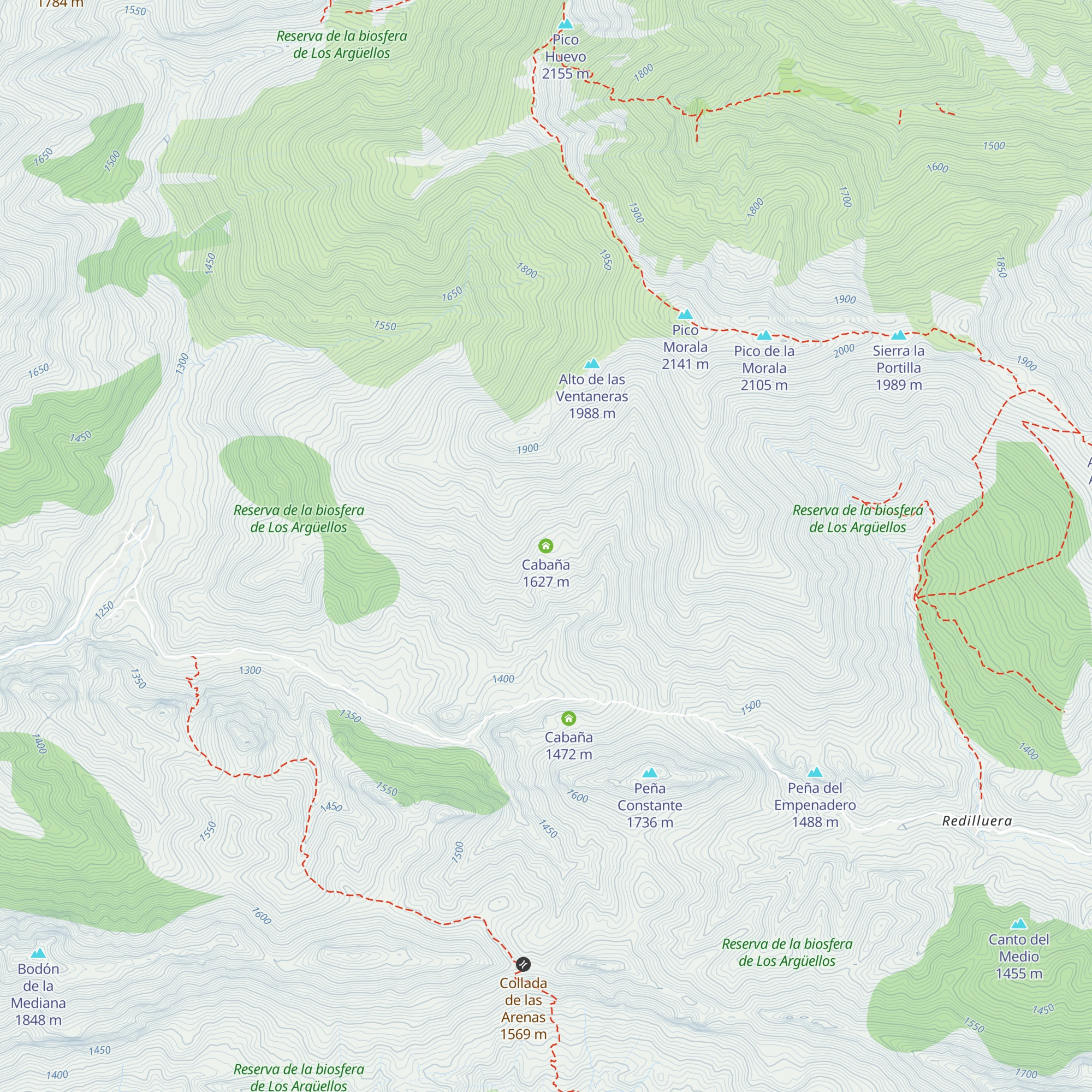 Cabaña map