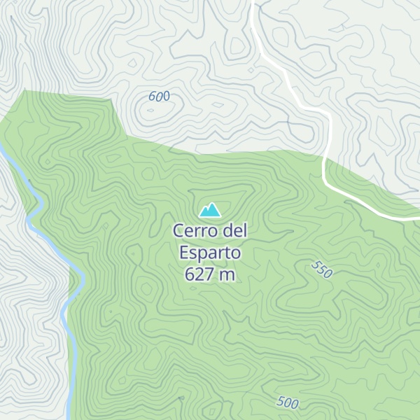 Map of Cerro del Esparto