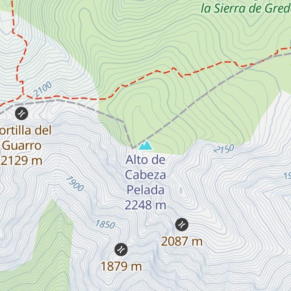 Map of Alto de Cabeza Pelada