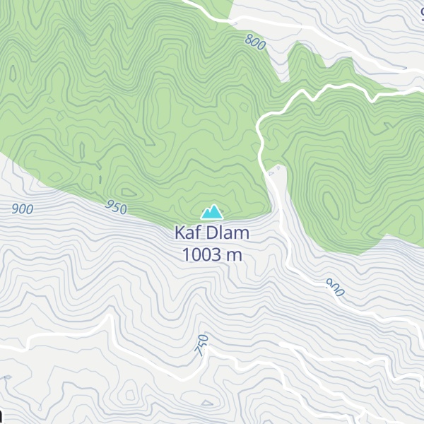 Map of Kaf Dlam