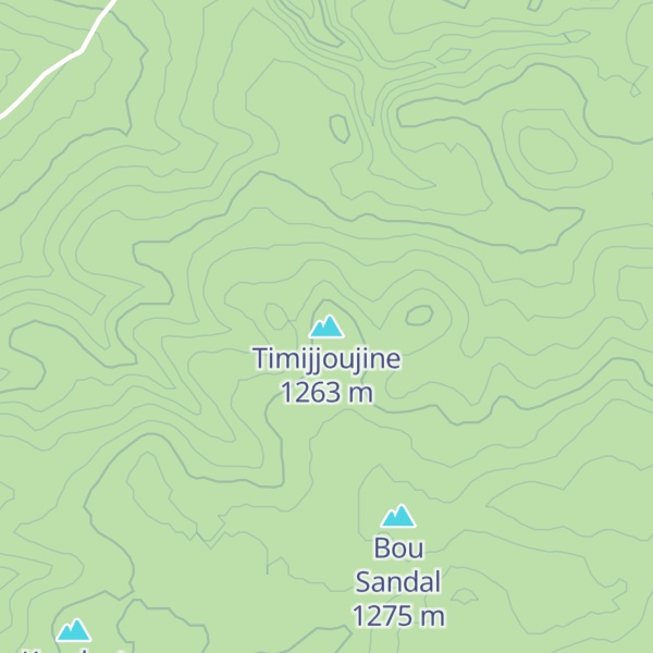 Map of Timijjoujine