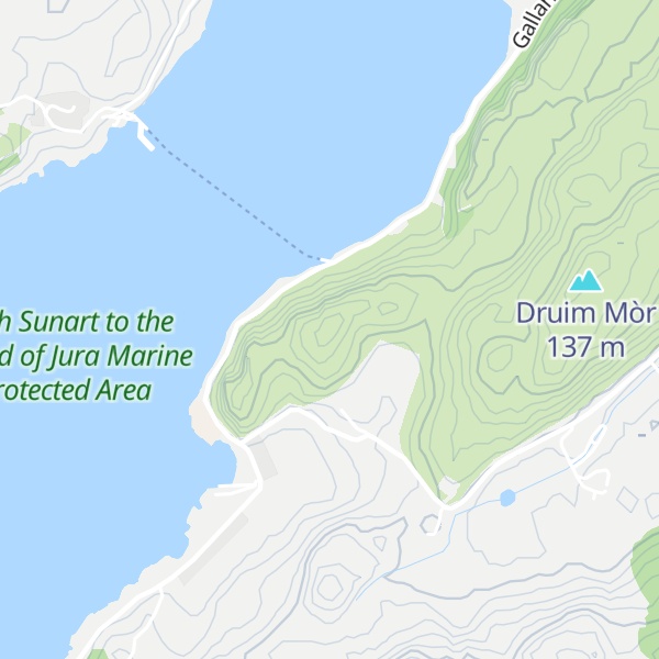 Map of Dùn Uabairtich