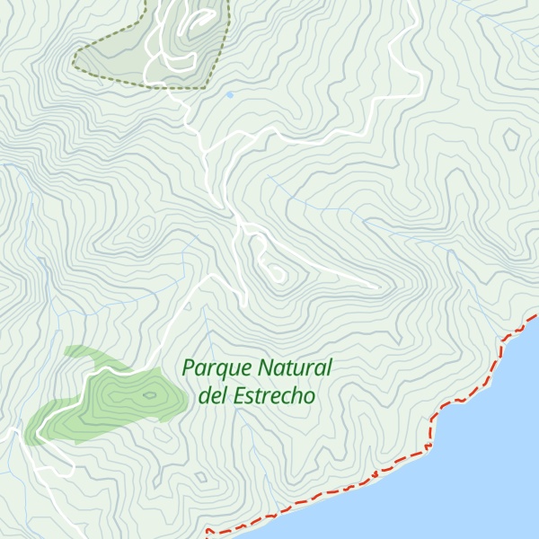 Map of Cerro del Tambor