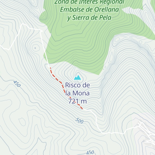 Map of Risco de la Mona