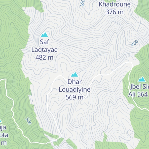 Map of Dhar Louadiyine