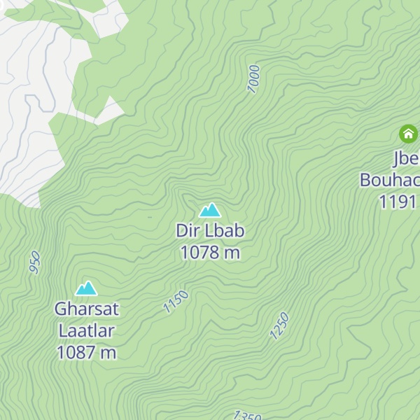 Map of Dir Lbab