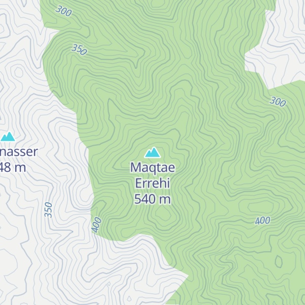 Map of Maqtae Errehi