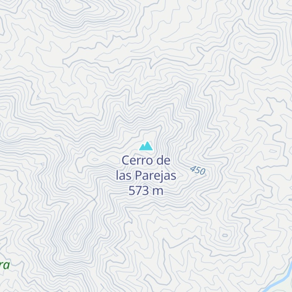 Map of Cerro de las Parejas