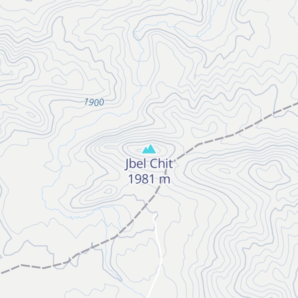 Map of Jbel Chit