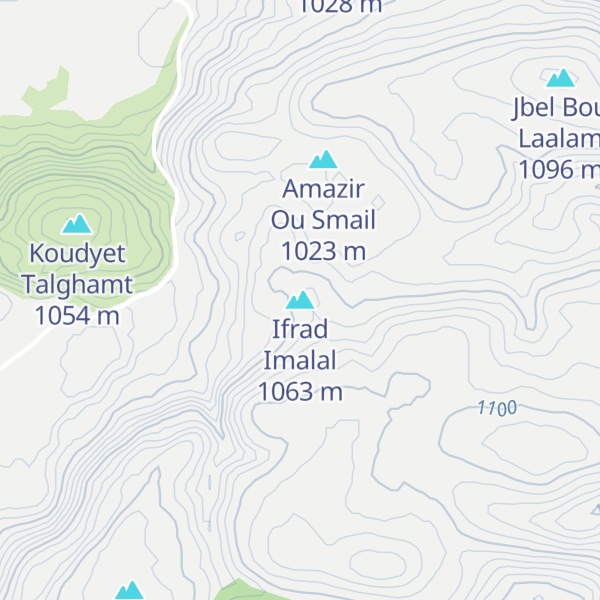 Map of Ifrad Imalal