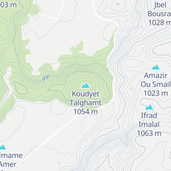 Map of Koudyet Talghamt