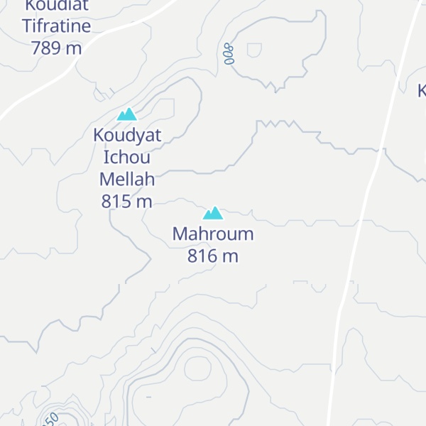 Map of Mahroum