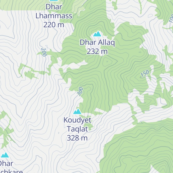 Map of Dhar Lahdid