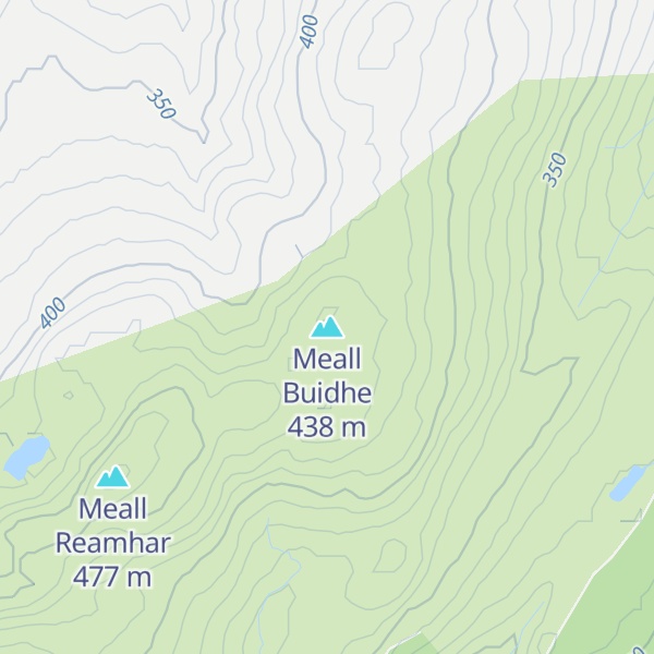 Map of Meall Buidhe