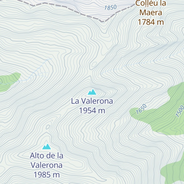 Map of La Valerona