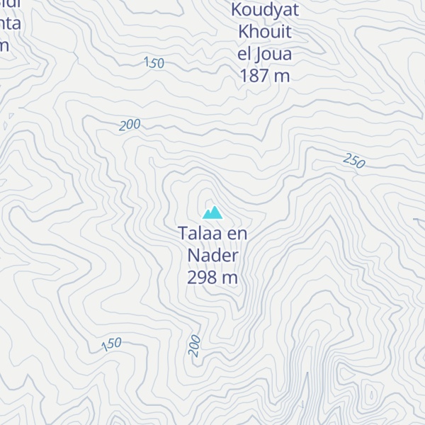 Map of Talaa en Nader